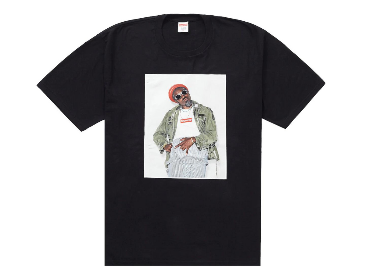 Supreme André 3000 Tee “Black” – WAY-V