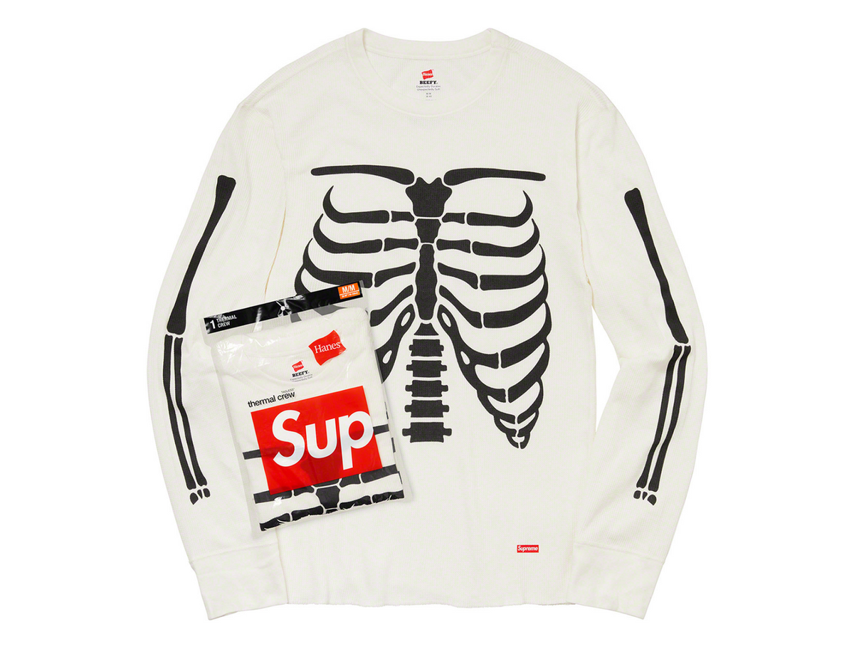 Supreme x Hanes Bones Thermal Crew (1 Pack) Supreme x Hanes Bones Thermal Crew (1 Pack)