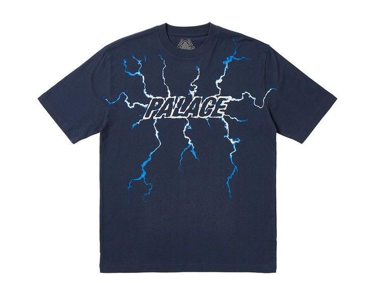 Palace Fully Charged T-Shirt “Navy”