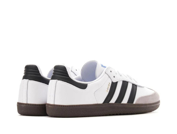 Adidas Samba OG Sneakers in Core Black/White, Size UK 6 | END. Clothing