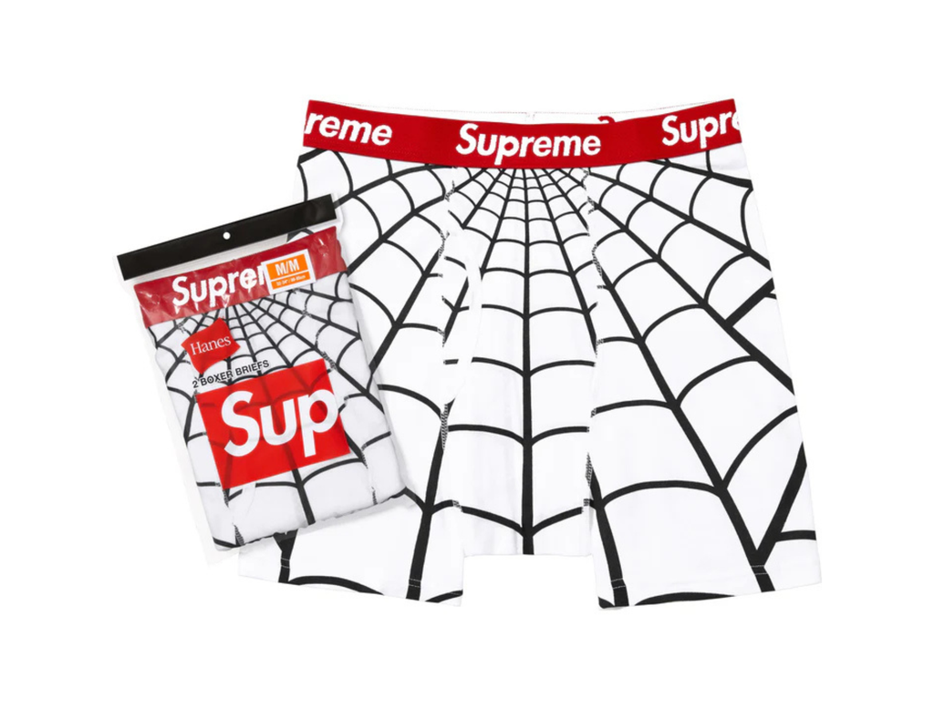 Supreme®/Hanes® Spider-Man Boxer Briefs (2 Pack) 'White' – WAY-V