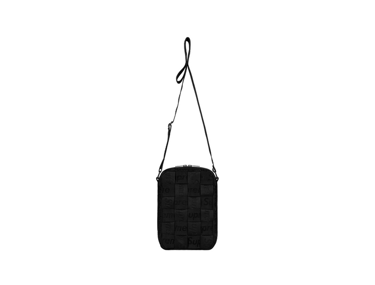 Supreme Woven Shoulder Bag Black