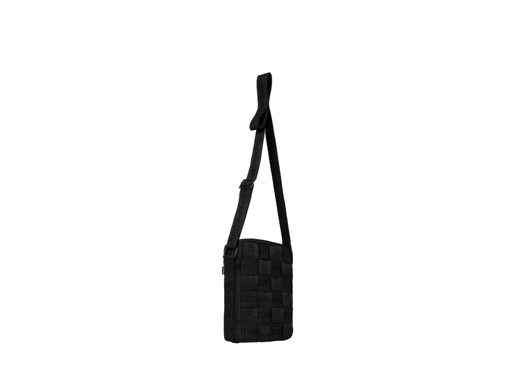 Supreme Woven Shoulder Bag Black (SS23) 