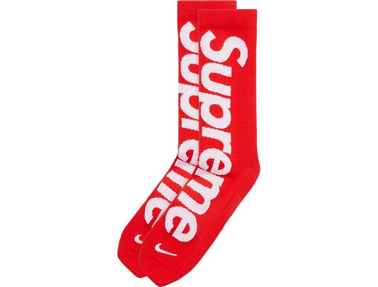 Supreme x Nike Lightweight Crew Socks “Red”